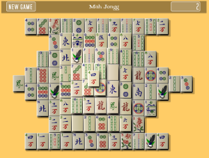 solitario chino mahjong