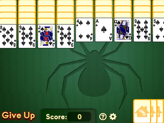 ♤️ Jogo de baralho Paciência Spider 360 online em tela cheia